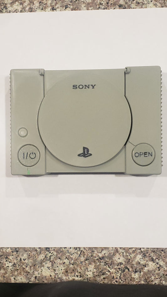 PS1 Coaster Holder – 3D Printed PlayStation Display