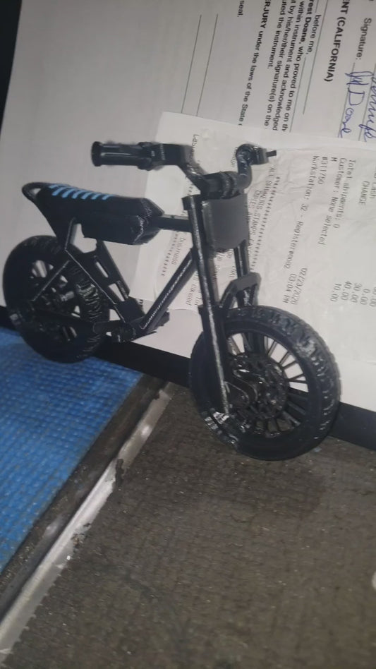 1/12 Scale Mini E-Bike