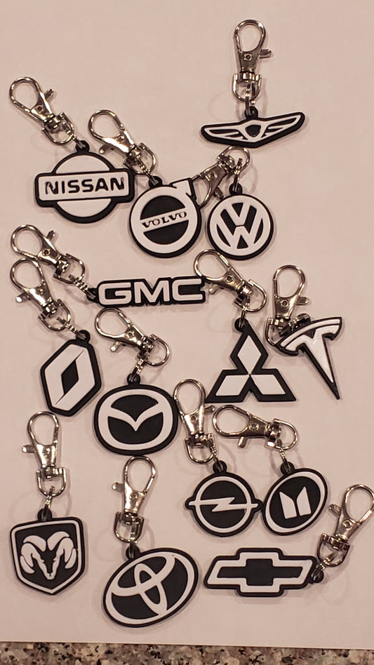 Car Brands Keychain