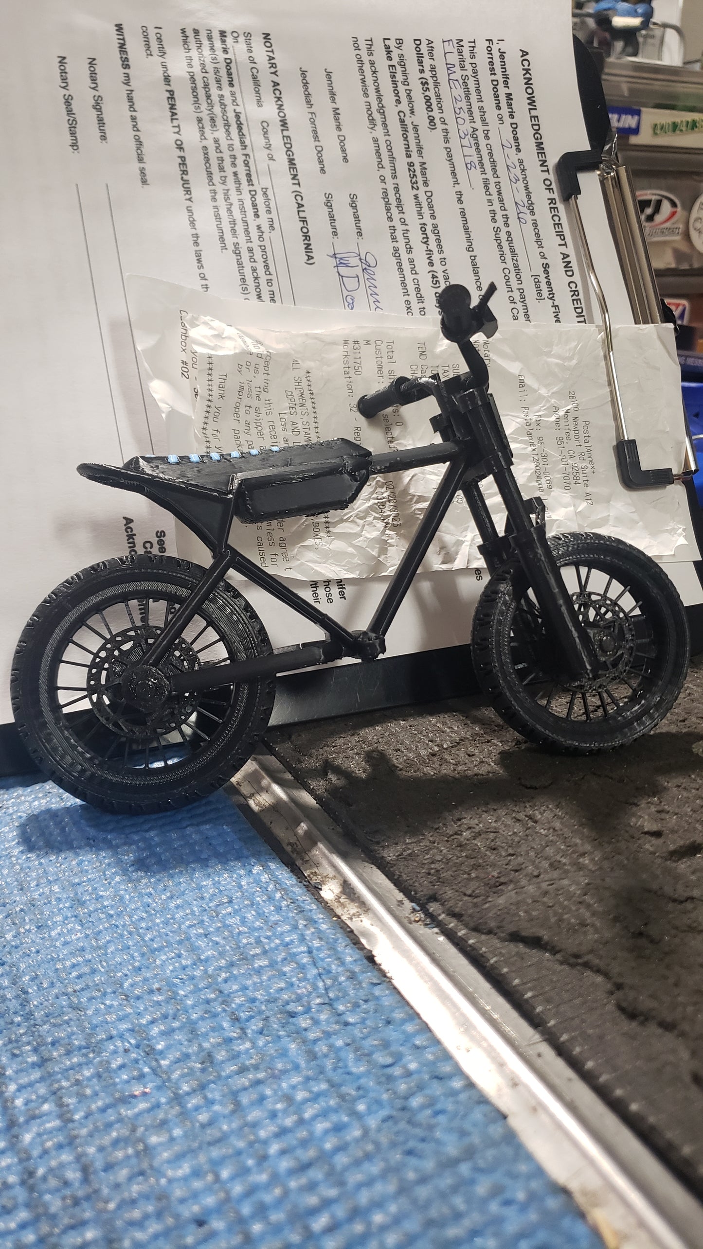 1/12 Scale Mini E-Bike