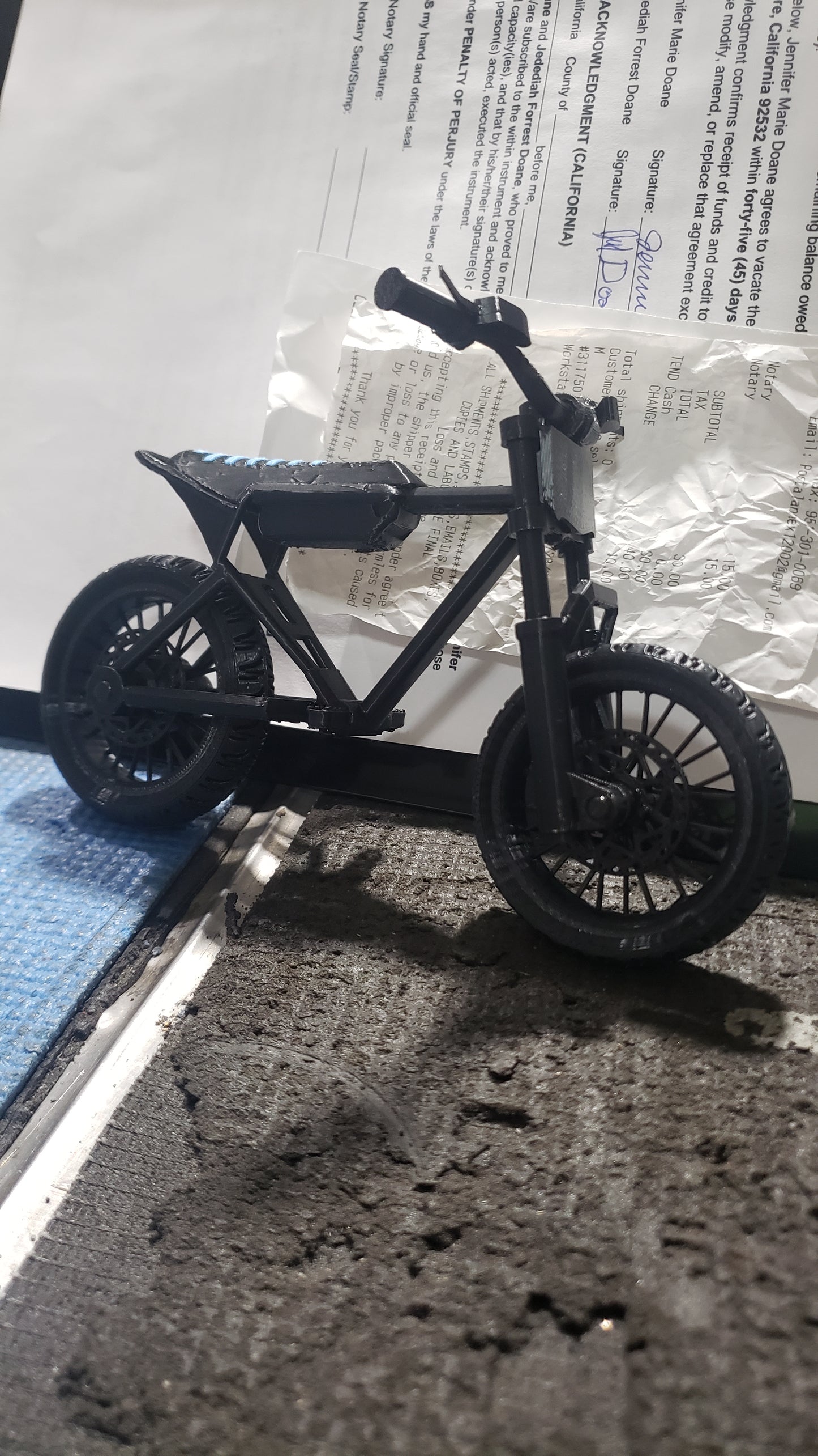 1/12 Scale Mini E-Bike