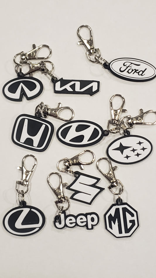 Car Brands Keychain